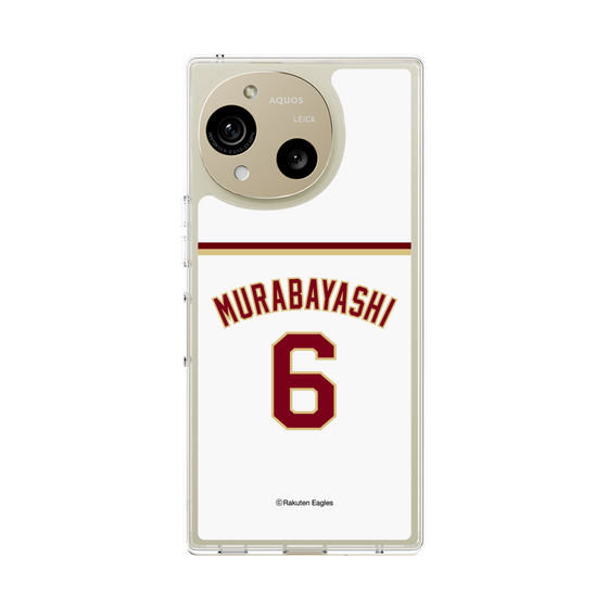 スリムプロテクションケース［ 楽天イーグルス - #6 Murabayashi - ホーム ］