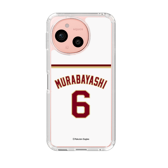 スリムプロテクションケース［ 楽天イーグルス - #6 Murabayashi - ホーム ］
