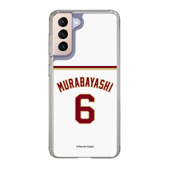 スリムプロテクションケース［ 楽天イーグルス - #6 Murabayashi - ホーム ］