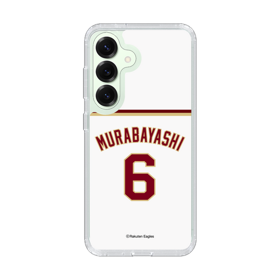 スリムプロテクションケース［ 楽天イーグルス - #6 Murabayashi - ホーム ］