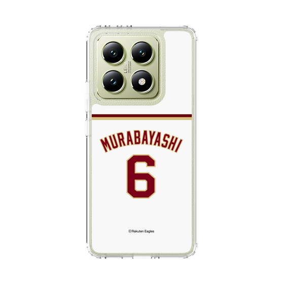 スリムプロテクションケース［ 楽天イーグルス - #6 Murabayashi - ホーム ］