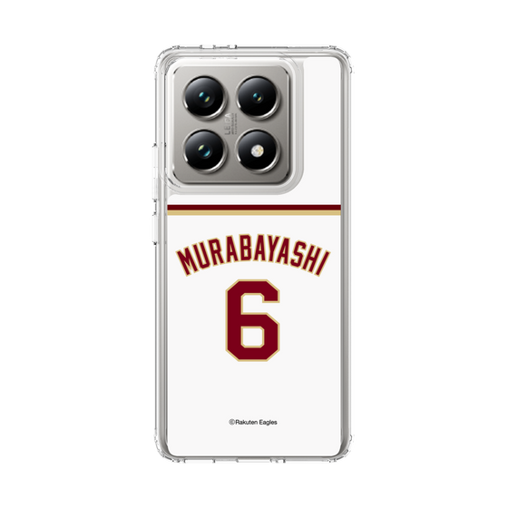 スリムプロテクションケース［ 楽天イーグルス - #6 Murabayashi - ホーム ］