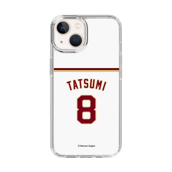 スリムプロテクションケース［ 楽天イーグルス - #8 Tatsumi - ホーム ］