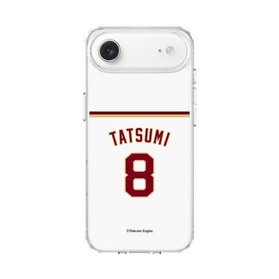 スリムプロテクションケース［ 楽天イーグルス - #8 Tatsumi - ホーム ］