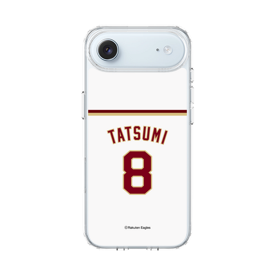 スリムプロテクションケース［ 楽天イーグルス - #8 Tatsumi - ホーム ］