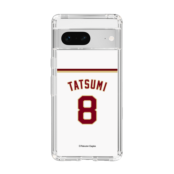 スリムプロテクションケース［ 楽天イーグルス - #8 Tatsumi - ホーム ］