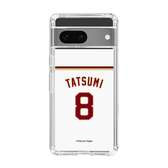 スリムプロテクションケース［ 楽天イーグルス - #8 Tatsumi - ホーム ］