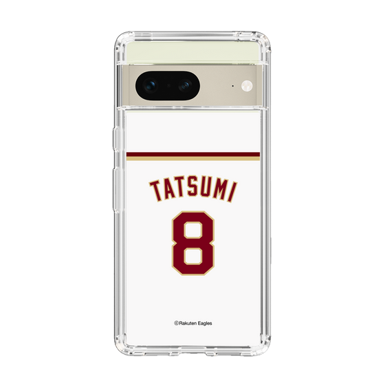 スリムプロテクションケース［ 楽天イーグルス - #8 Tatsumi - ホーム ］