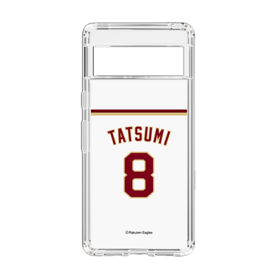 スリムプロテクションケース［ 楽天イーグルス - #8 Tatsumi - ホーム ］