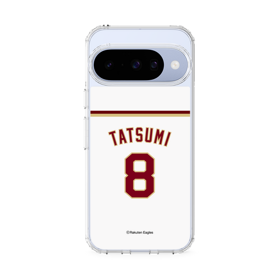 スリムプロテクションケース［ 楽天イーグルス - #8 Tatsumi - ホーム ］