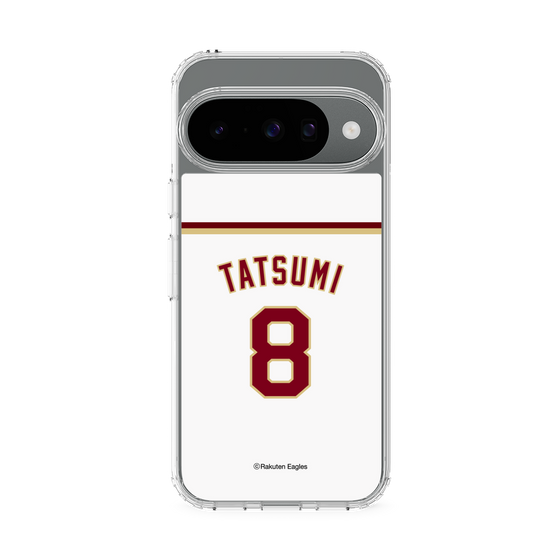 スリムプロテクションケース［ 楽天イーグルス - #8 Tatsumi - ホーム ］