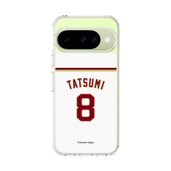 スリムプロテクションケース［ 楽天イーグルス - #8 Tatsumi - ホーム ］