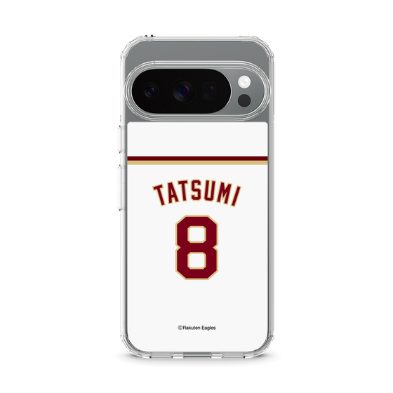 スリムプロテクションケース［ 楽天イーグルス - #8 Tatsumi - ホーム ］