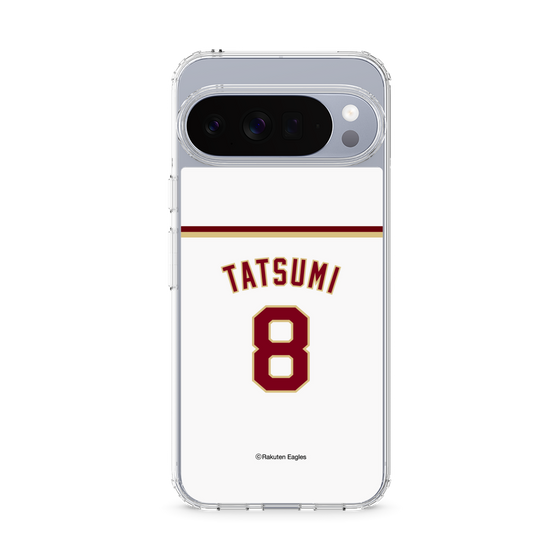 スリムプロテクションケース［ 楽天イーグルス - #8 Tatsumi - ホーム ］