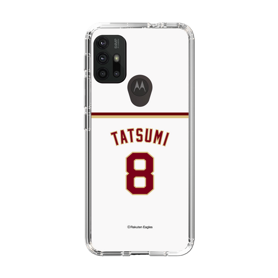 スリムプロテクションケース［ 楽天イーグルス - #8 Tatsumi - ホーム ］