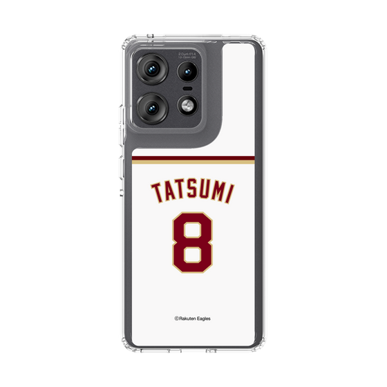 スリムプロテクションケース［ 楽天イーグルス - #8 Tatsumi - ホーム ］
