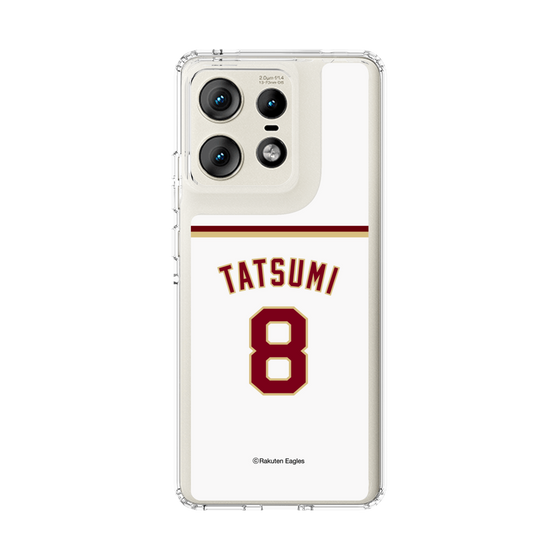 スリムプロテクションケース［ 楽天イーグルス - #8 Tatsumi - ホーム ］
