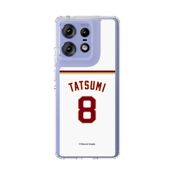 スリムプロテクションケース［ 楽天イーグルス - #8 Tatsumi - ホーム ］