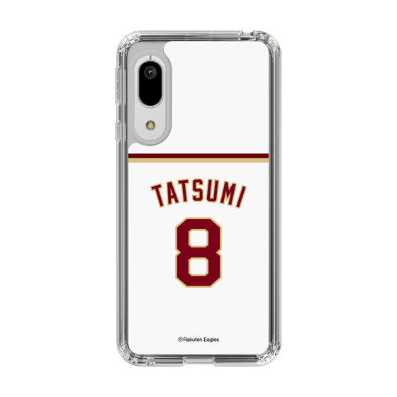 スリムプロテクションケース［ 楽天イーグルス - #8 Tatsumi - ホーム ］