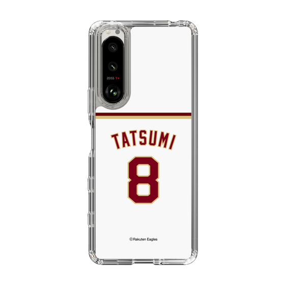 スリムプロテクションケース［ 楽天イーグルス - #8 Tatsumi - ホーム ］