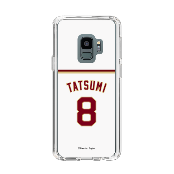 スリムプロテクションケース［ 楽天イーグルス - #8 Tatsumi - ホーム ］