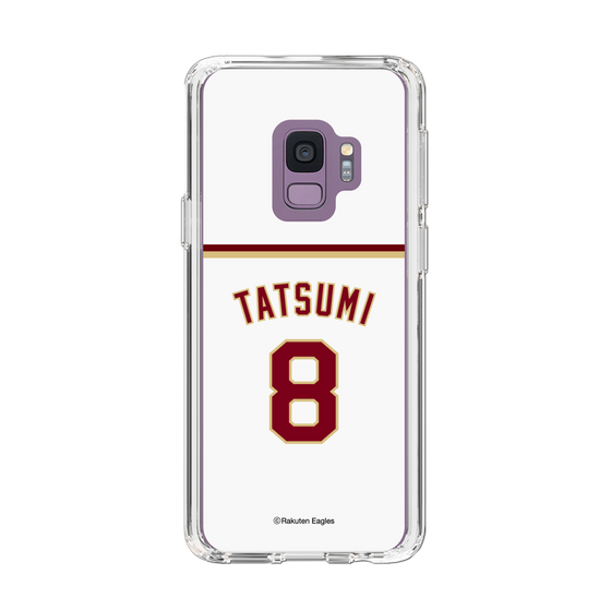 スリムプロテクションケース［ 楽天イーグルス - #8 Tatsumi - ホーム ］