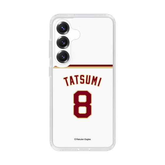 スリムプロテクションケース［ 楽天イーグルス - #8 Tatsumi - ホーム ］