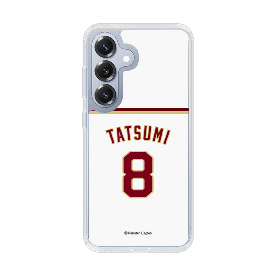 スリムプロテクションケース［ 楽天イーグルス - #8 Tatsumi - ホーム ］