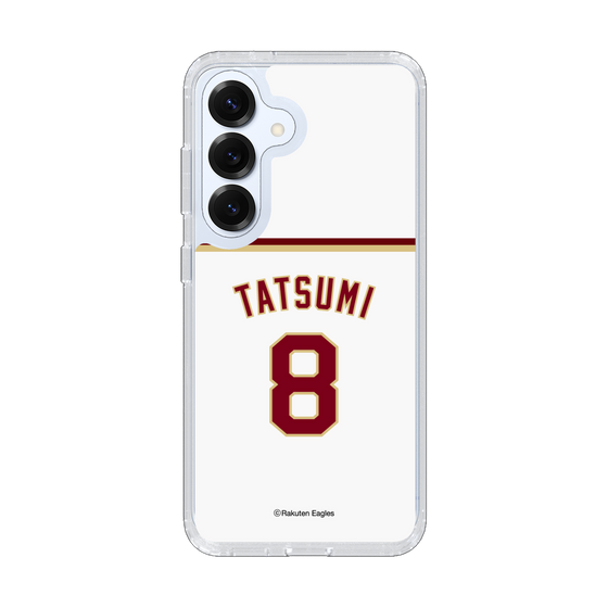 スリムプロテクションケース［ 楽天イーグルス - #8 Tatsumi - ホーム ］