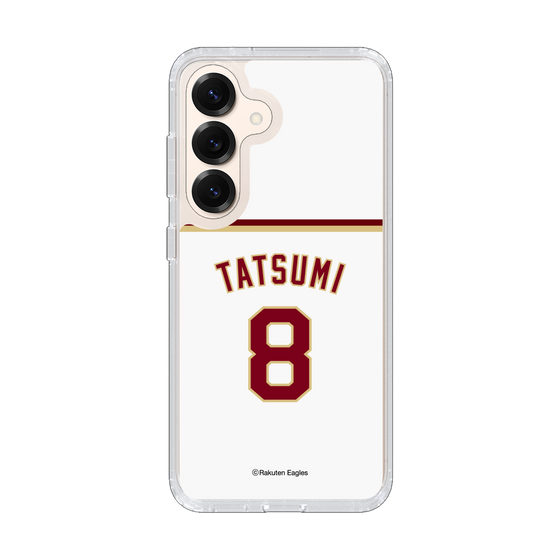 スリムプロテクションケース［ 楽天イーグルス - #8 Tatsumi - ホーム ］