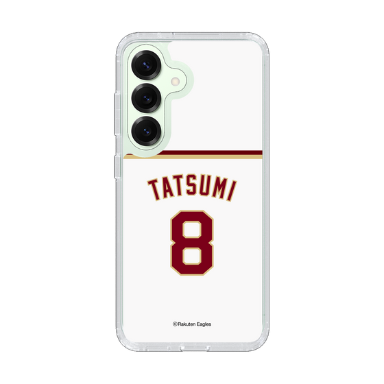 スリムプロテクションケース［ 楽天イーグルス - #8 Tatsumi - ホーム ］