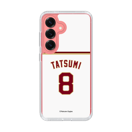 スリムプロテクションケース［ 楽天イーグルス - #8 Tatsumi - ホーム ］