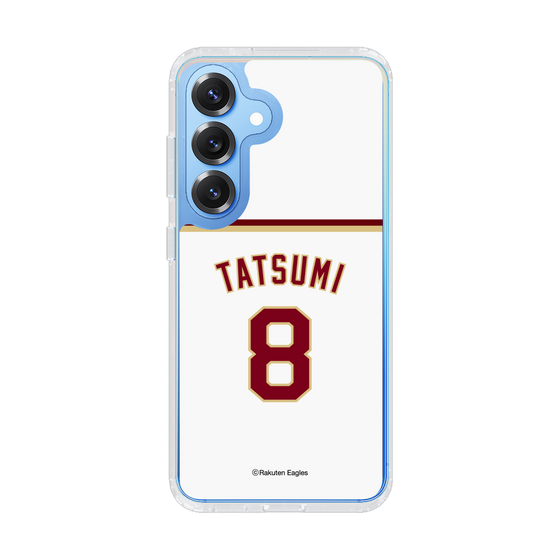スリムプロテクションケース［ 楽天イーグルス - #8 Tatsumi - ホーム ］