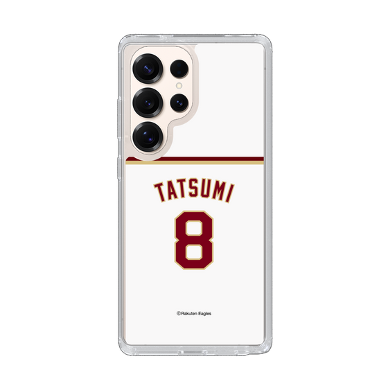 スリムプロテクションケース［ 楽天イーグルス - #8 Tatsumi - ホーム ］
