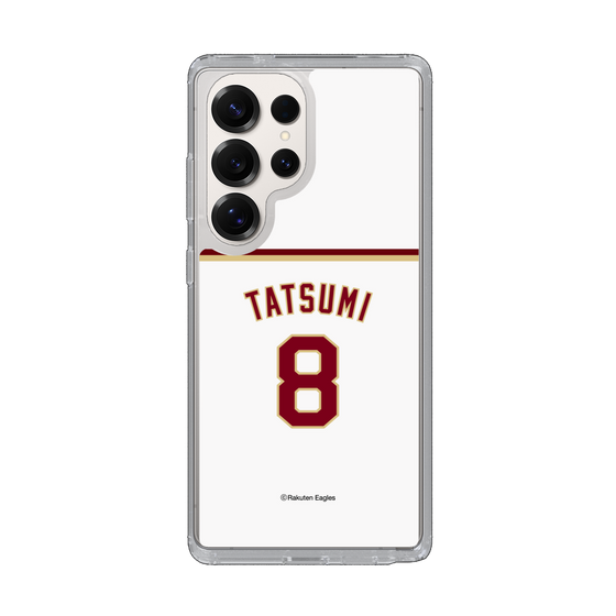 スリムプロテクションケース［ 楽天イーグルス - #8 Tatsumi - ホーム ］