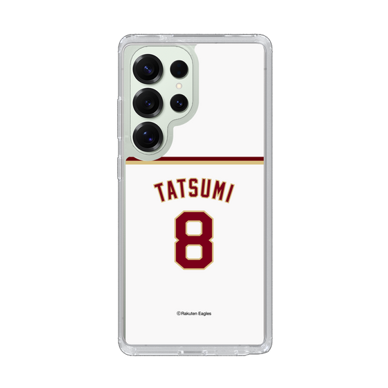 スリムプロテクションケース［ 楽天イーグルス - #8 Tatsumi - ホーム ］