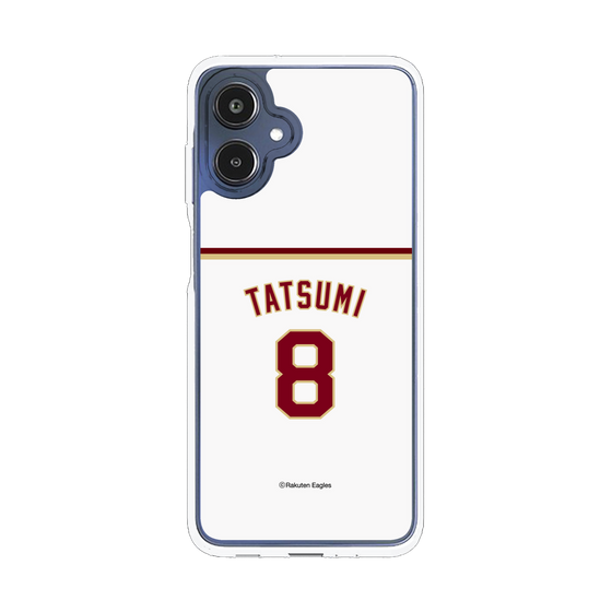 スリムプロテクションケース［ 楽天イーグルス - #8 Tatsumi - ホーム ］