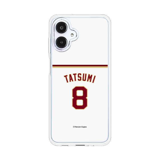 スリムプロテクションケース［ 楽天イーグルス - #8 Tatsumi - ホーム ］