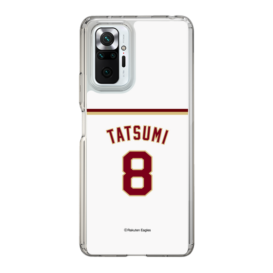 スリムプロテクションケース［ 楽天イーグルス - #8 Tatsumi - ホーム ］