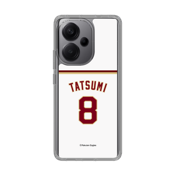スリムプロテクションケース［ 楽天イーグルス - #8 Tatsumi - ホーム ］