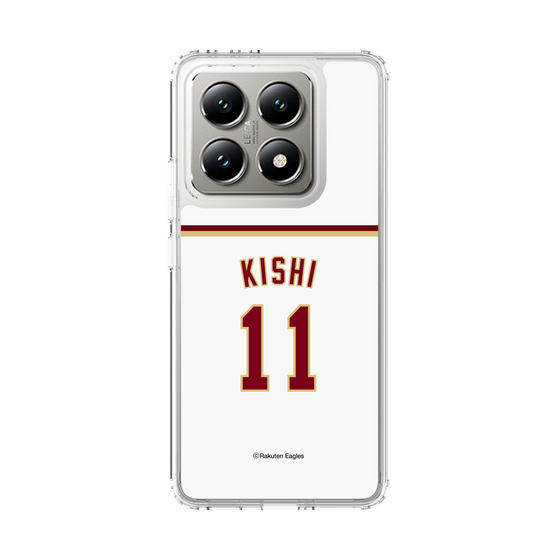 スリムプロテクションケース［ 楽天イーグルス - #11 Kishi - ホーム ］