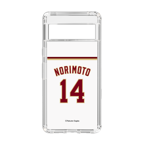 スリムプロテクションケース［ 楽天イーグルス - #14 Norimoto - ホーム ］