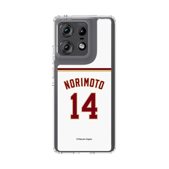 スリムプロテクションケース［ 楽天イーグルス - #14 Norimoto - ホーム ］