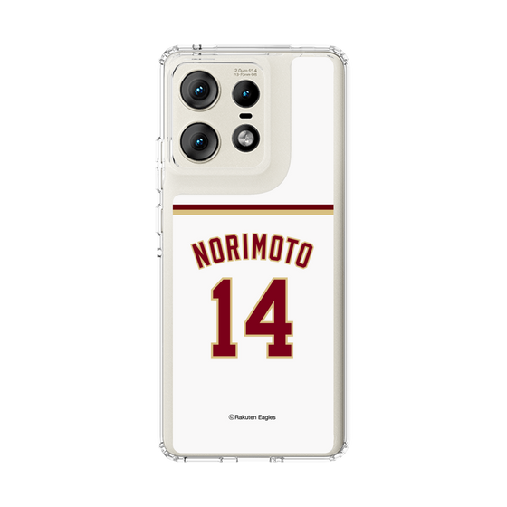 スリムプロテクションケース［ 楽天イーグルス - #14 Norimoto - ホーム ］