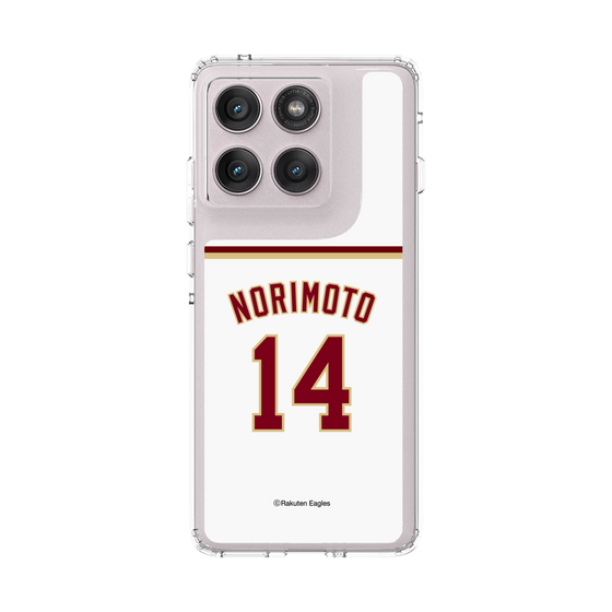 スリムプロテクションケース［ 楽天イーグルス - #14 Norimoto - ホーム ］