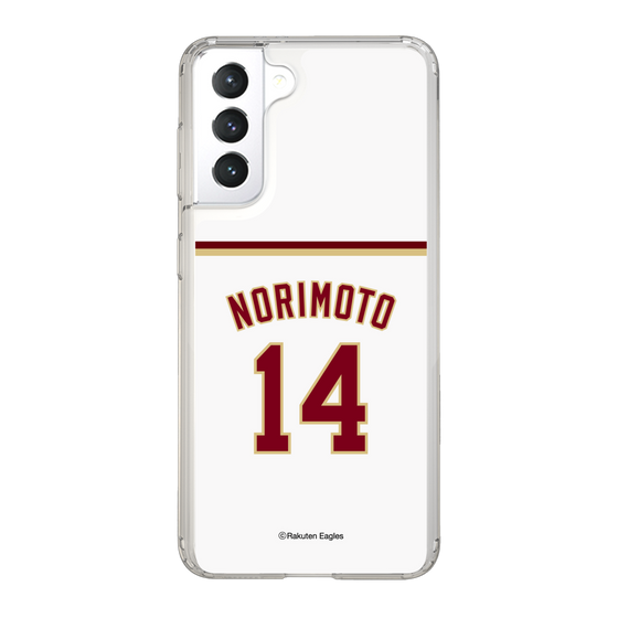 スリムプロテクションケース［ 楽天イーグルス - #14 Norimoto - ホーム ］