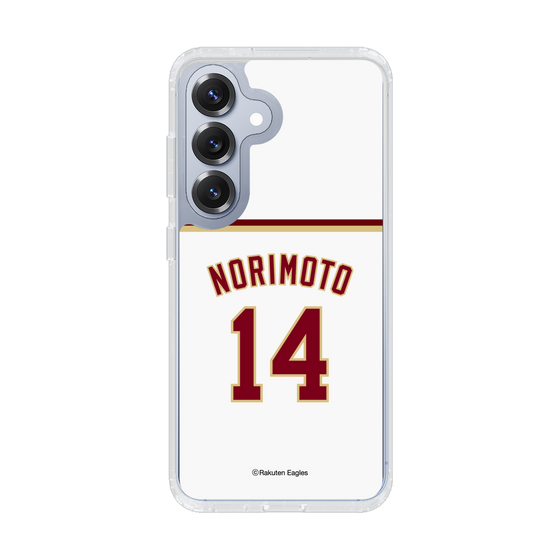 スリムプロテクションケース［ 楽天イーグルス - #14 Norimoto - ホーム ］