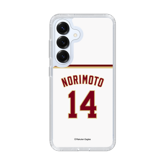 スリムプロテクションケース［ 楽天イーグルス - #14 Norimoto - ホーム ］