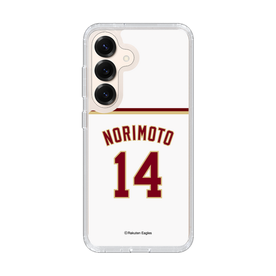 スリムプロテクションケース［ 楽天イーグルス - #14 Norimoto - ホーム ］