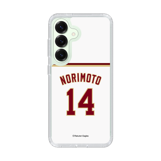 スリムプロテクションケース［ 楽天イーグルス - #14 Norimoto - ホーム ］